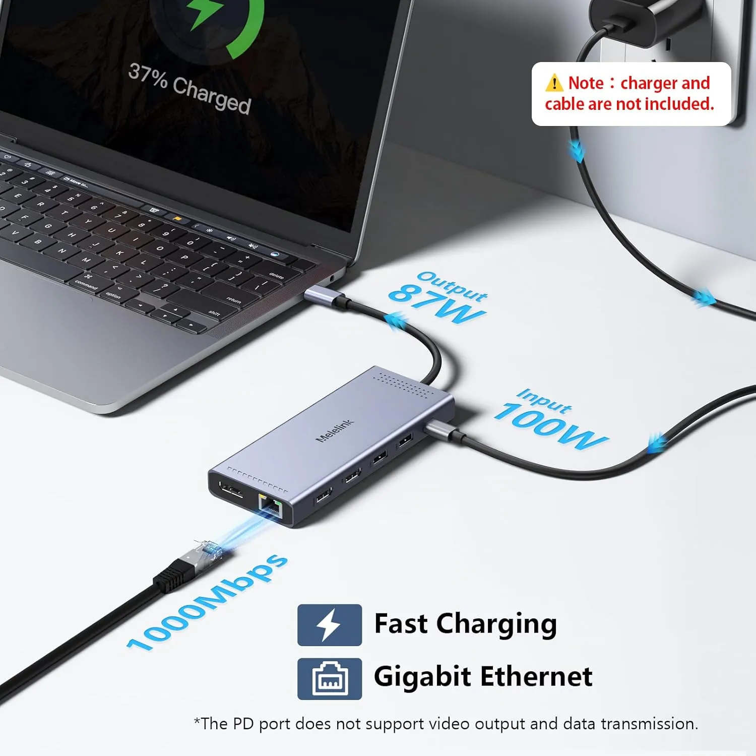 🖥️ Ultimate USB-C Docking Hub – 14-in-1 🖥️