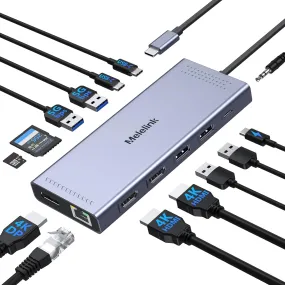 🖥️ Ultimate USB-C Docking Hub – 14-in-1 🖥️