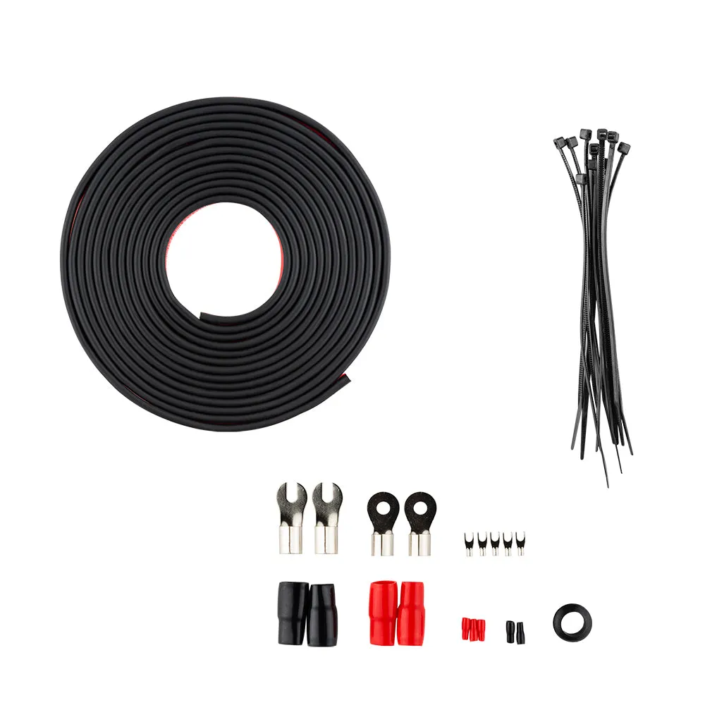 0-GA OFC 100% Copper Amplifier Installation Kit