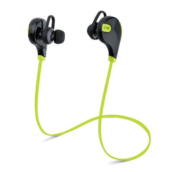 2 PACK: Laud Sports Wireless Bluetooth Sweat-proof Earphones w/ Built-In Mic for Calls or Song Selection