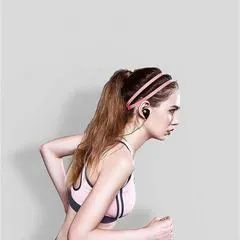 2 PACK: Laud Sports Wireless Bluetooth Sweat-proof Earphones w/ Built-In Mic for Calls or Song Selection