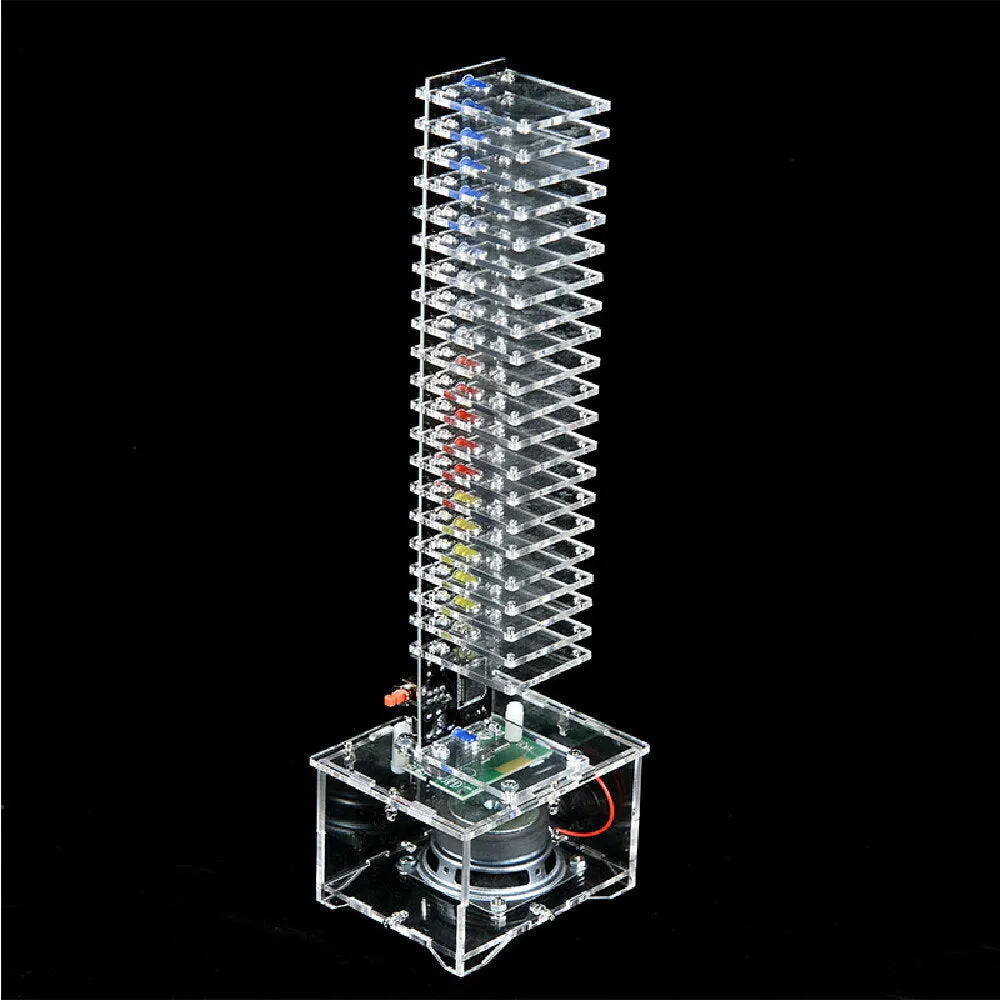 21 Segment Crystal Column Audio Frequency Spectrum Audio Control Bulk Electronic DIY Production SCM Kit