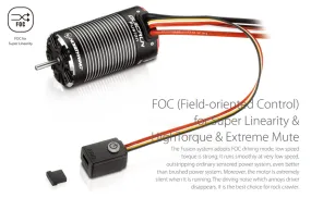 30120401  Hobbywing QuicRun Fusion 2-in-1 1800KV 540 Brushless Motor and 40A ESC