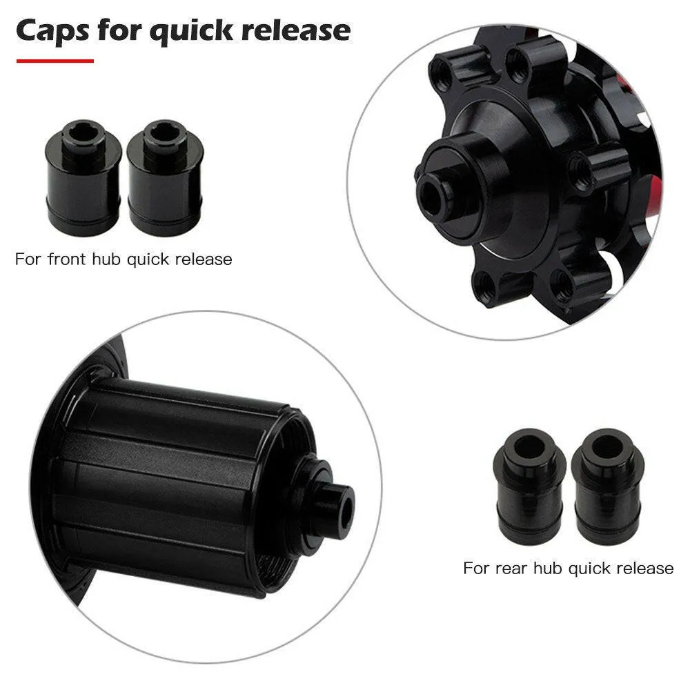 32 Hole Bicycle Hub Carbon Fiber MTB Mountain Bike Front & Rear Disc Brake Hubs