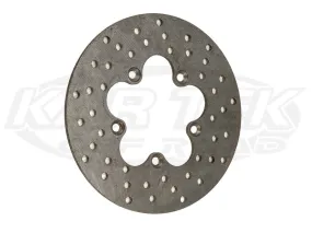 8-1/2" 5 Bolt Steel Drilled Rotors 5 x 4" Bolt, .20" Width