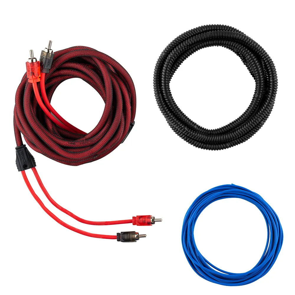 8-GA OFC 100% Copper Amplifier Installation Kit