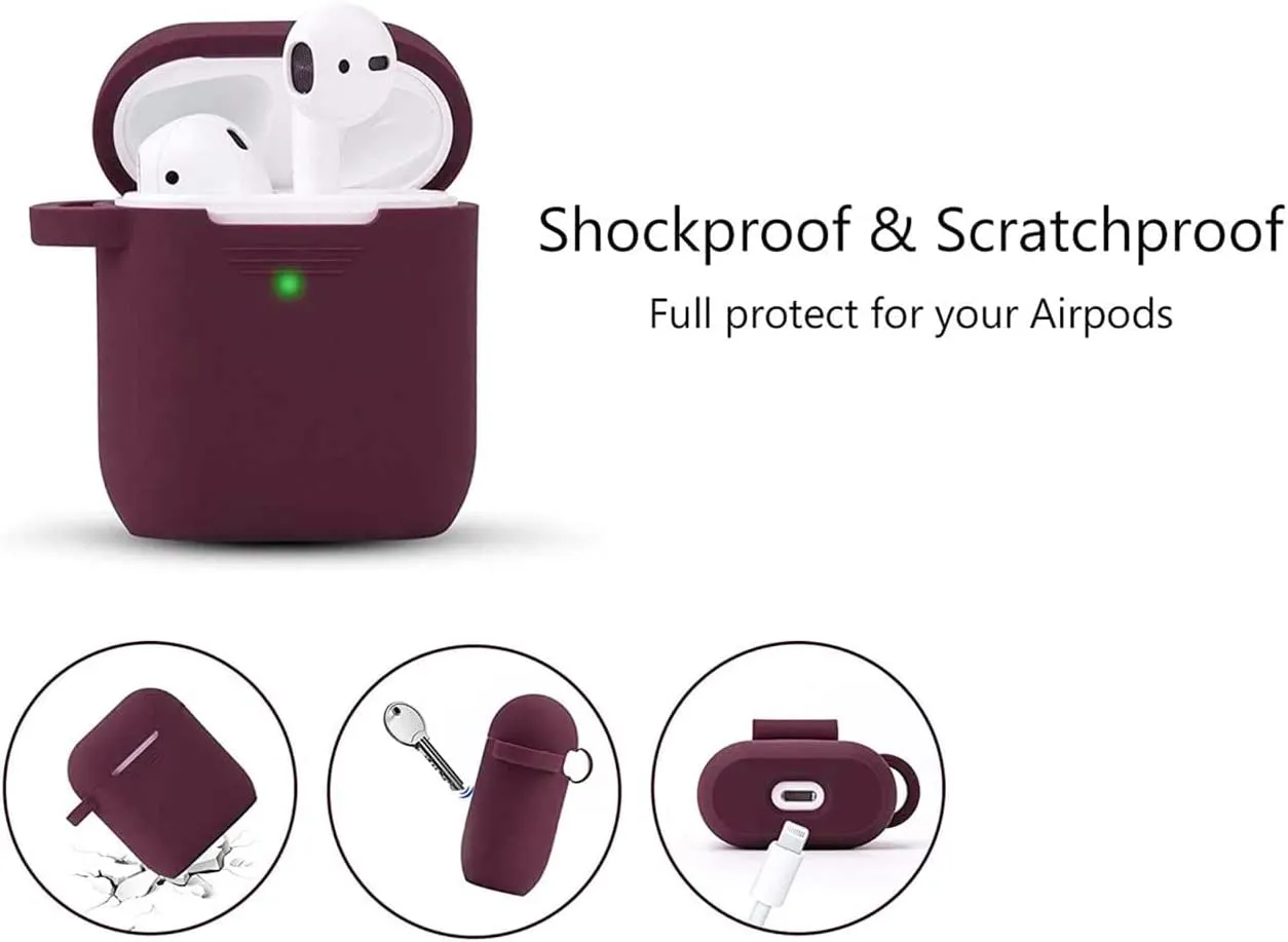 Airpods, Airpod Case Cover Apple Airpods Charging Case