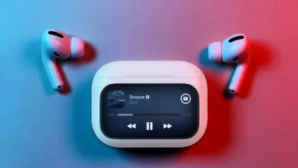 AirPods Pro with Digital Display