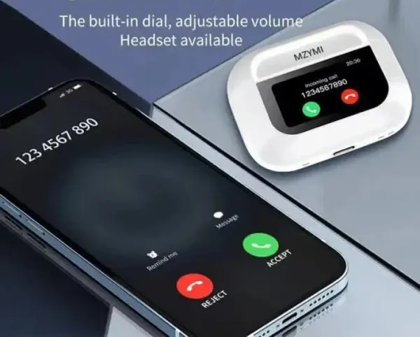 AirPods Pro with Digital Display