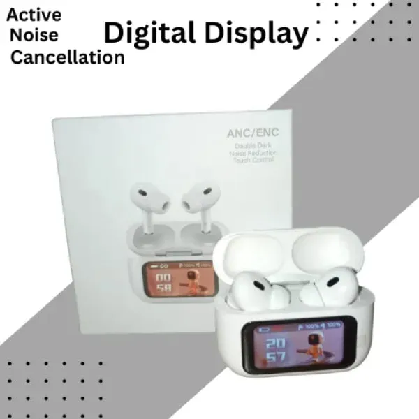 AirPods Pro with Digital Display