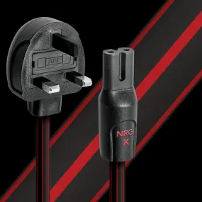 Audioquest NRG-X2 AC Power Cable (UK Plug - IEC C-7)