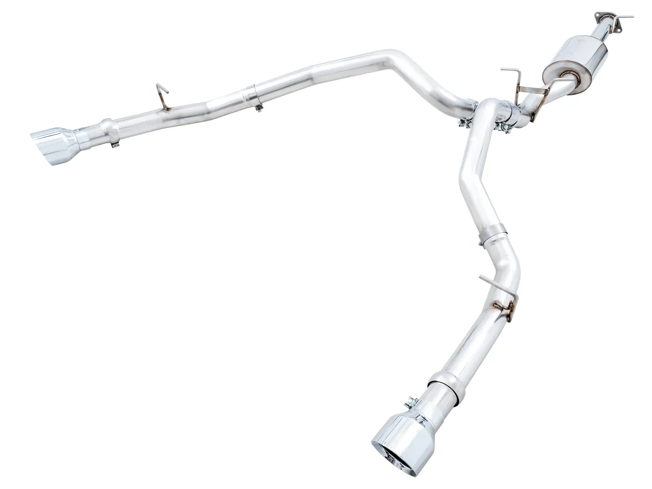 AWE 0FG Exhaust Ram 1500 & Ram Rebel (2019-2024) 3" w/ Chrome / Diamond Black Tips