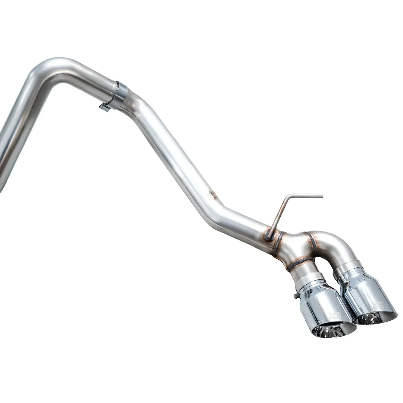 AWE Catback Exhaust System Dual Chrome Silver Tips | 2024  Toyota Tacoma