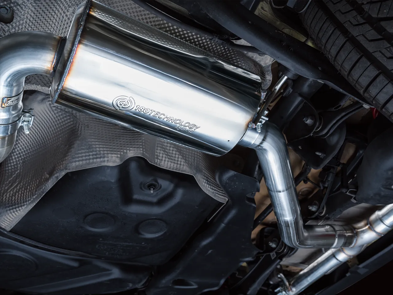 AWE Touring Edition Exhaust for VW MK8 GTI - Chrome Silver Tips