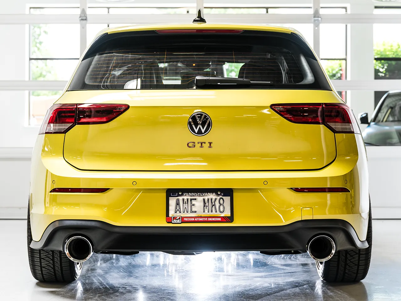 AWE Touring Edition Exhaust for VW MK8 GTI - Chrome Silver Tips