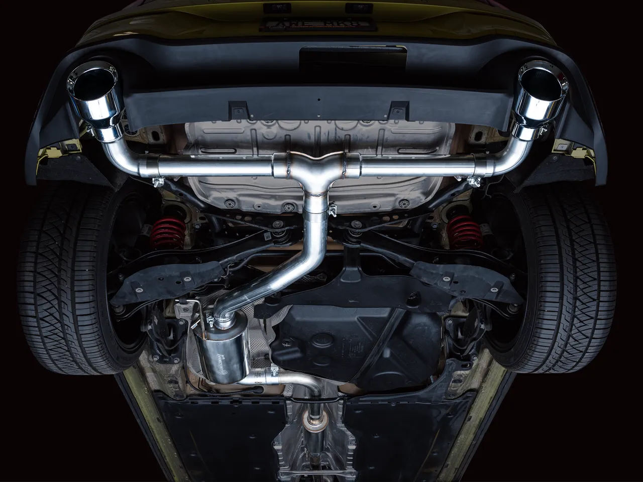 AWE Touring Edition Exhaust for VW MK8 GTI - Chrome Silver Tips