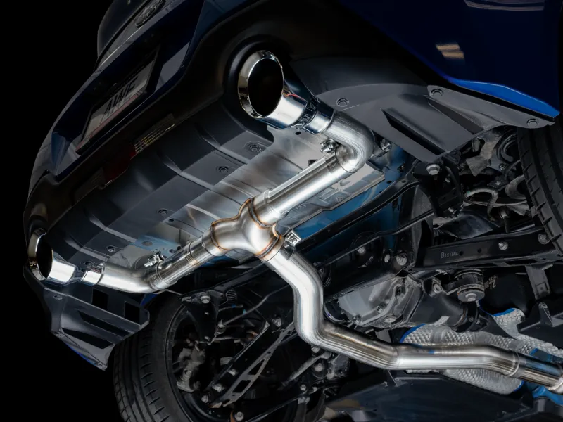 AWE Track Edition Cat-Back Exhaust- Chrome Silver Tips | 2022  Toyota GR86
