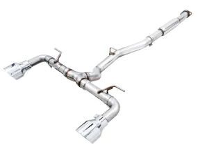 AWE Track Edition Cat-Back Exhaust- Chrome Silver Tips | 2022  Toyota GR86