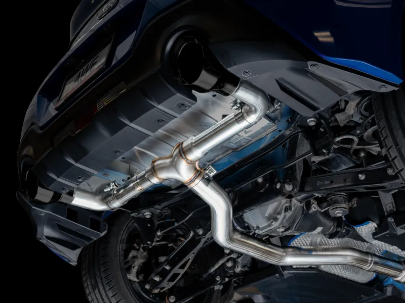 AWE Track Edition Cat-Back Exhaust- Diamond Black Tips | 2022  Toyota GR86