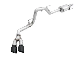 AWE Tuning 2015  Ford F-150 0FG Single Exit Performance Exhaust System w/4.5in Diamond Black Tips