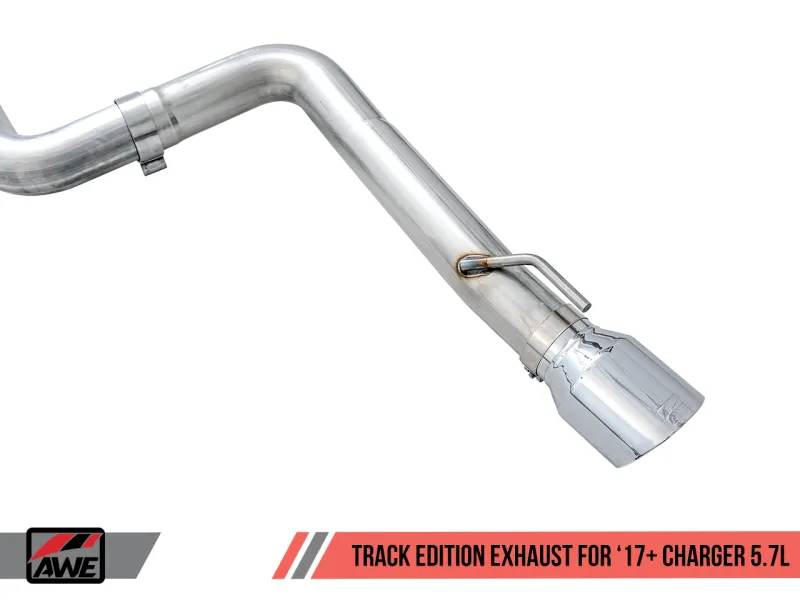 AWE Tuning 2017  Dodge Charger 5.7L Track Edition Exhaust - Chrome Silver Tips