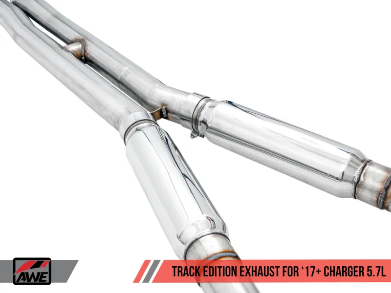 AWE Tuning 2017  Dodge Charger 5.7L Track Edition Exhaust - Chrome Silver Tips