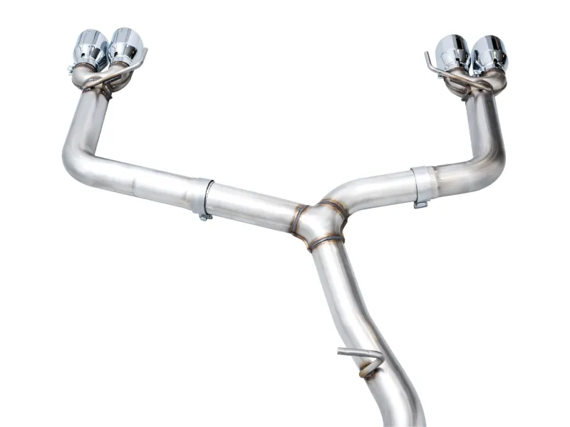 AWE Tuning 2022  VB Subaru WRX Track Edition Exhaust - Chrome Silver Tips
