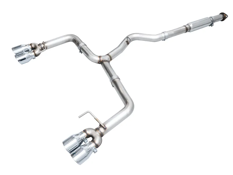 AWE Tuning 2022  VB Subaru WRX Track Edition Exhaust - Chrome Silver Tips