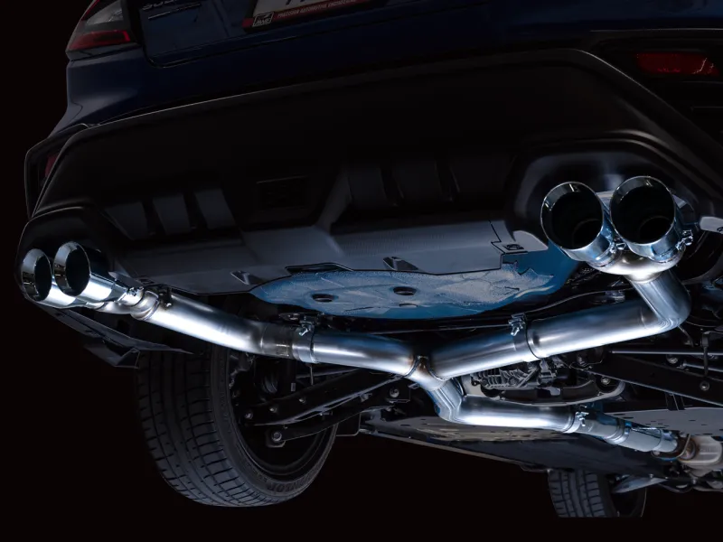 AWE Tuning 2022  VB Subaru WRX Track Edition Exhaust - Chrome Silver Tips