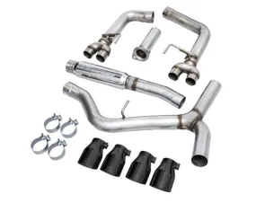 AWE Tuning 2022  VB Subaru WRX Track Edition Exhaust - Diamond Black Tips