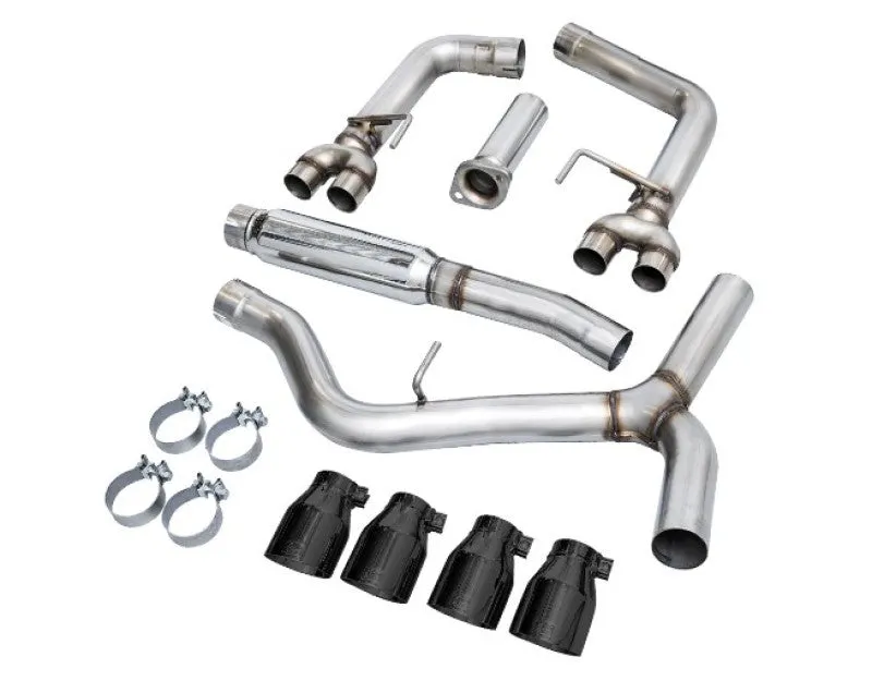 AWE Tuning 2022  VB Subaru WRX Track Edition Exhaust - Diamond Black Tips