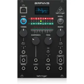 Behringer BRAINS High-Resolution Multi-Engine Oscillator Module for Eurorack