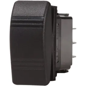 Blue Sea Black SPDT Contura Switch