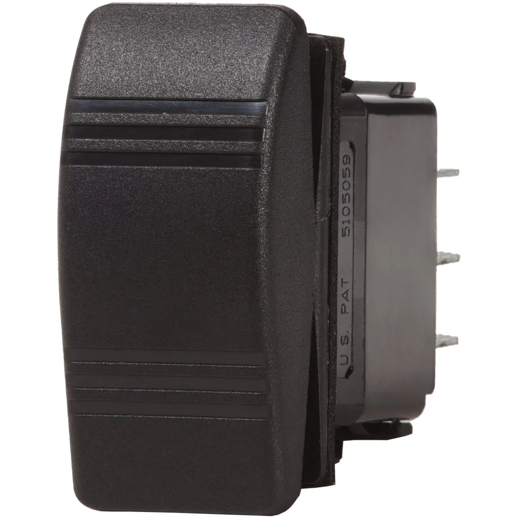 Blue Sea Black SPDT Contura Switch