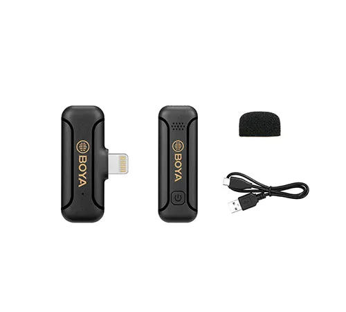 BOYA BY-WM3T2-D1 2.4G Mini Wireless Microphone for iOS Devices 1 1