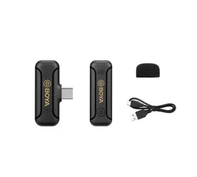 BOYA BY-WM3T2-U1 2.4G Mini Wireless Microphone for Android Devices 1 1