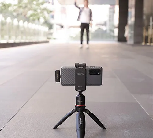 BOYA BY-WM3T2-U1 2.4G Mini Wireless Microphone for Android Devices 1 1