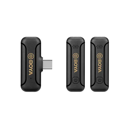 BOYA BY-WM3T2-U2 2.4G Mini Wireless Microphone for Android Devices 1 2