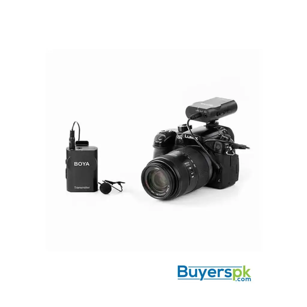 Boya By-wm4 Wireless Microphone Mark Ii - Black