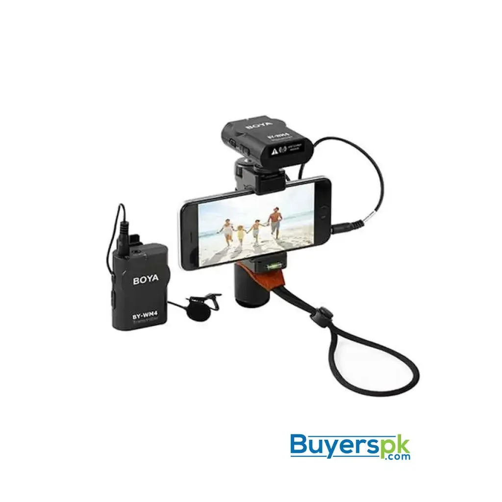 Boya By-wm4 Wireless Microphone Mark Ii - Black
