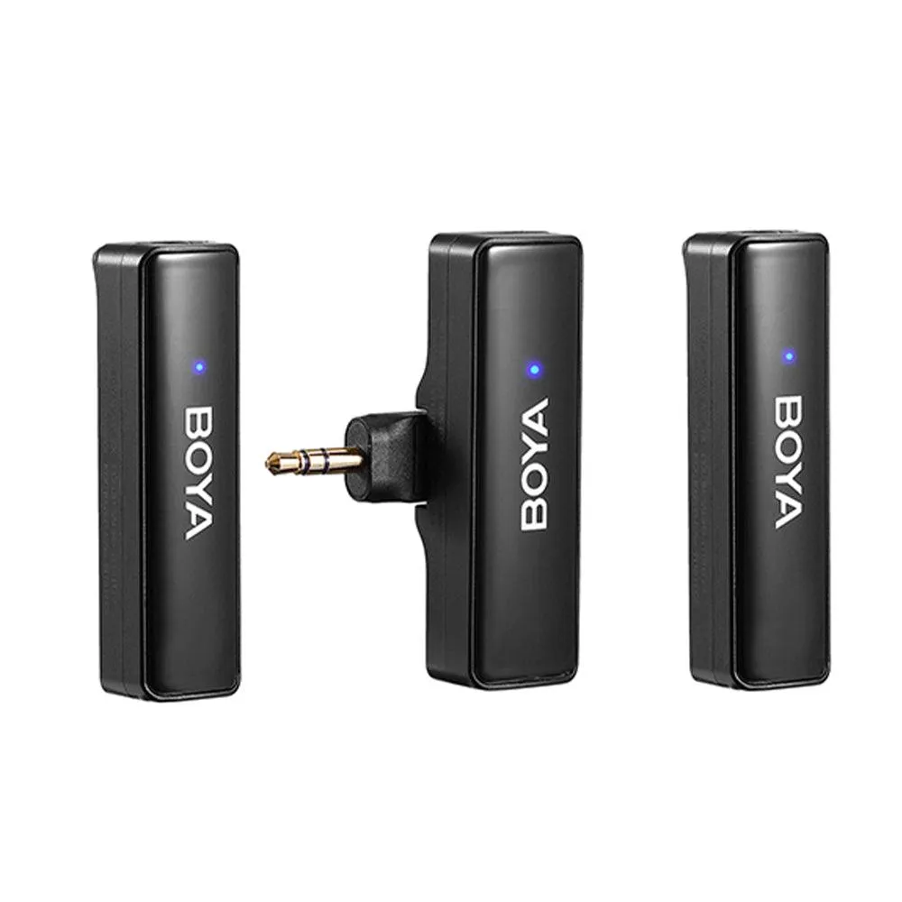Boya LINK All-in-one Design Dual Channel Wireless Microphone System
