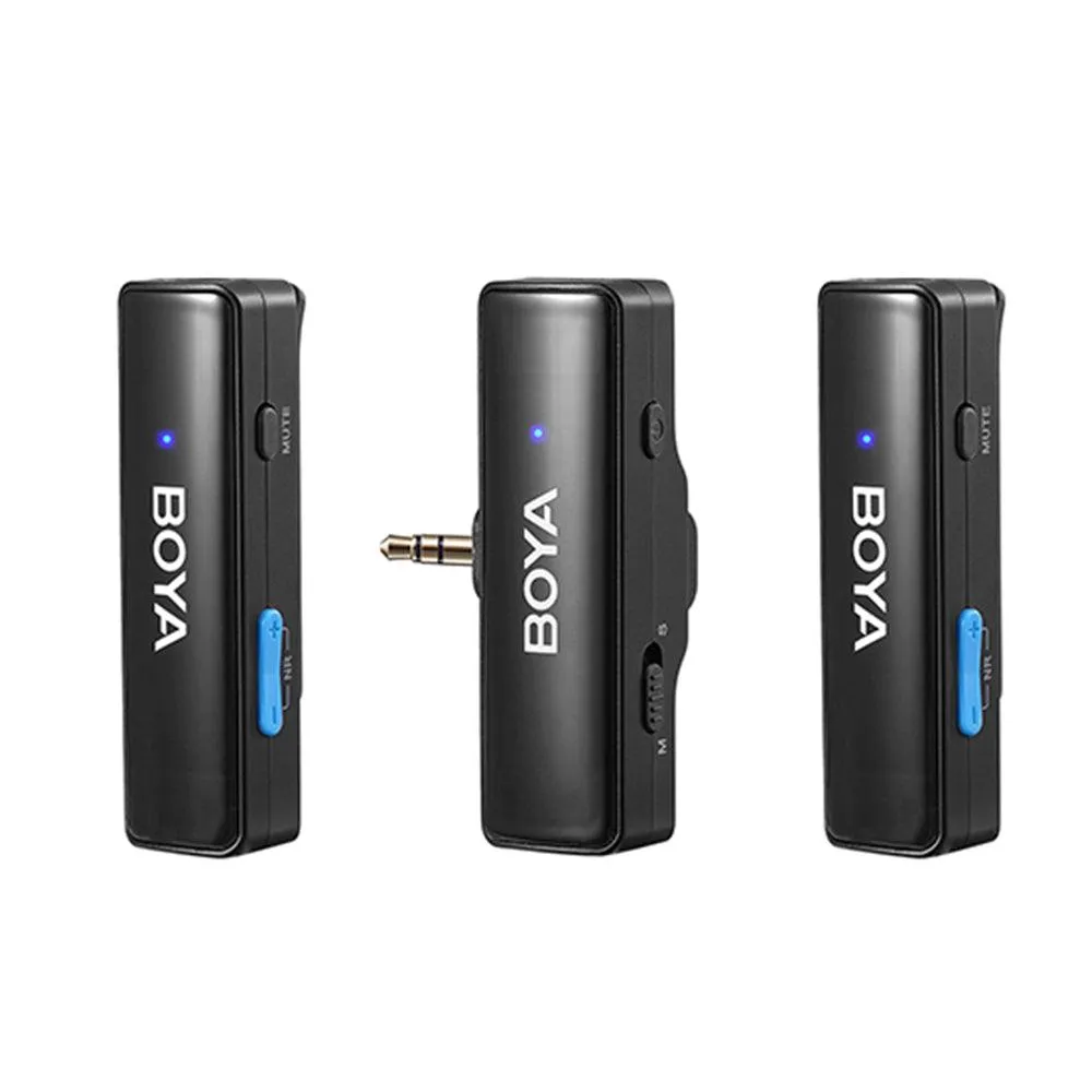 Boya LINK All-in-one Design Dual Channel Wireless Microphone System