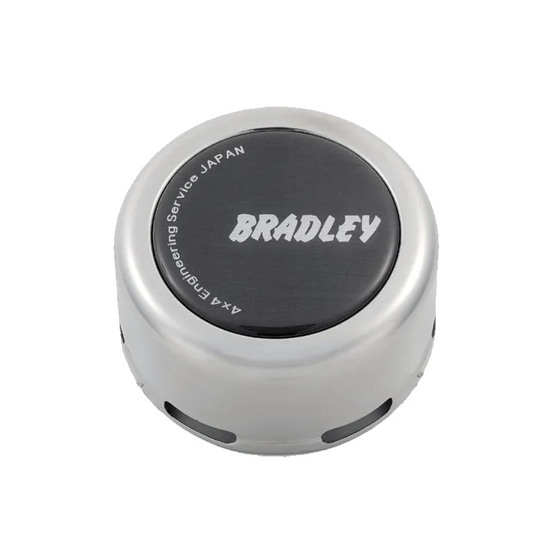 BRADLEY Stainless Steel Centre Caps - Low Type (54mm)