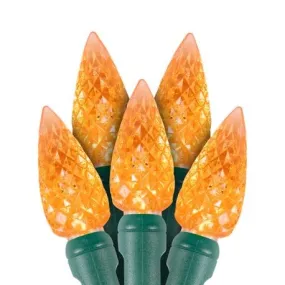 C6 LED Christmas Lights 70L Orange