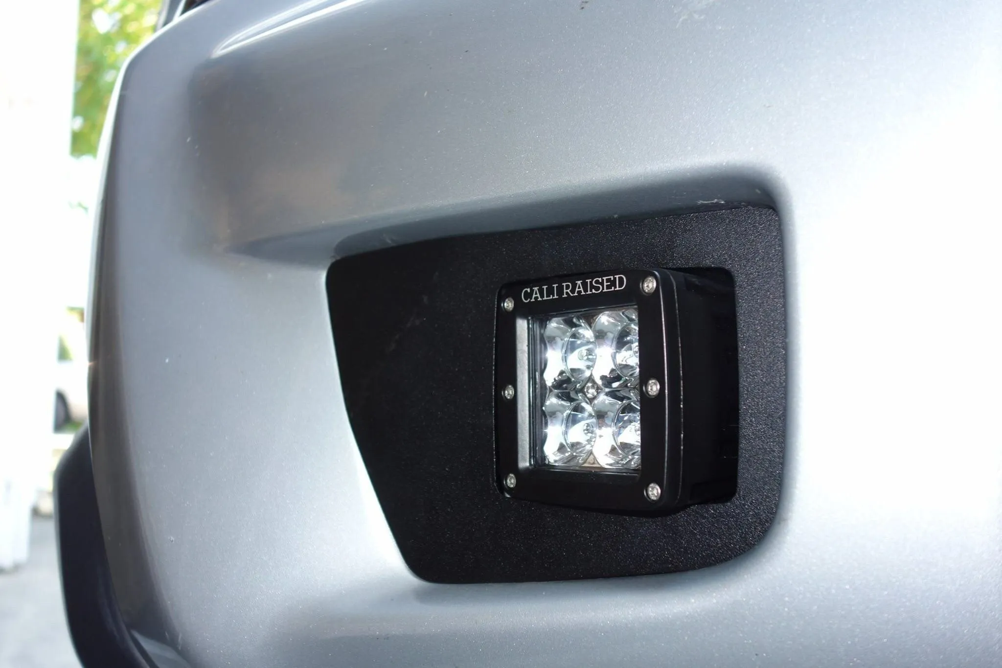 Cali Raised 2012-2015 Toyota Tacoma Fog Light LED Pod Replacements Brackets Kit