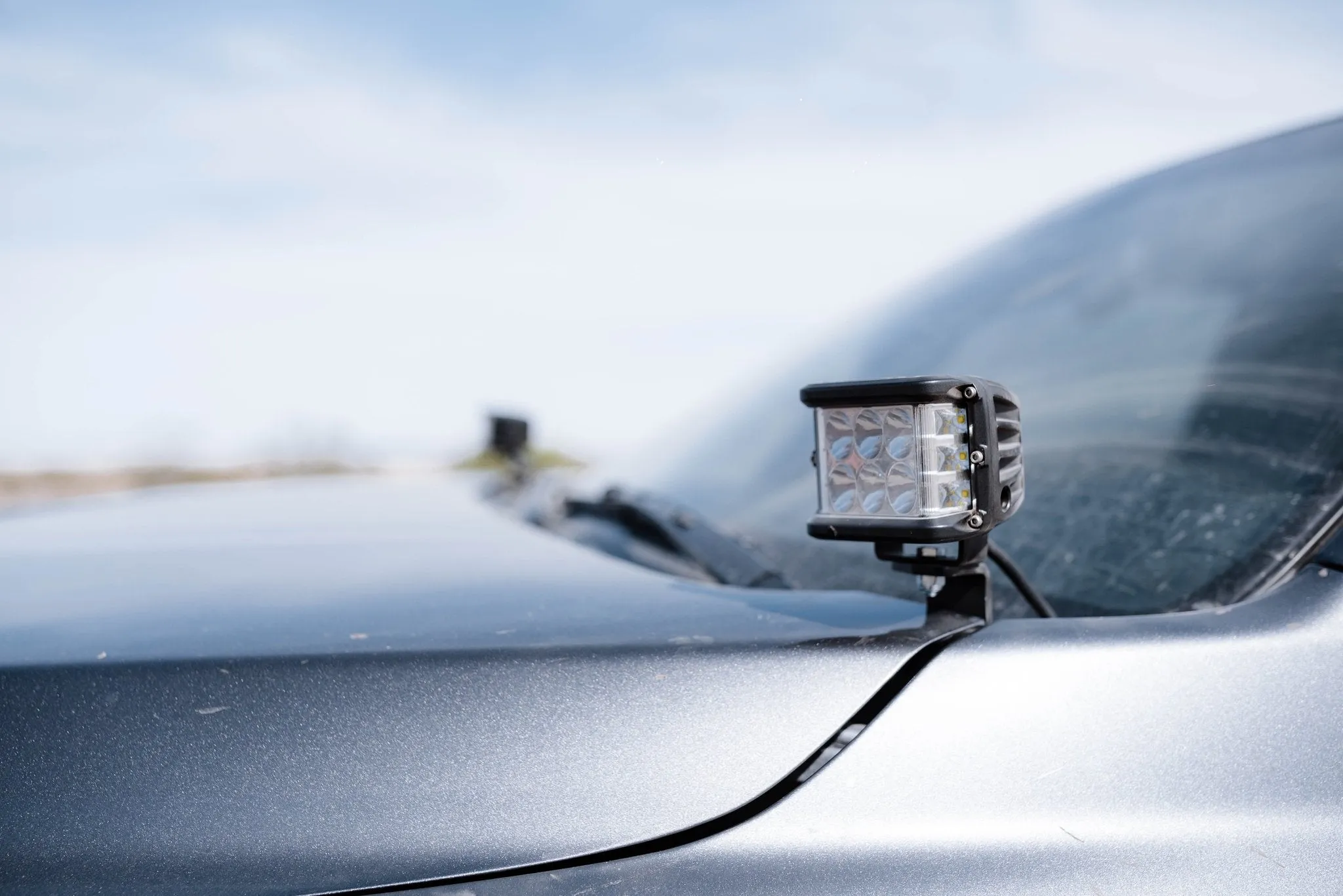 Cali Raised Low Profile Ditch Light Brackets For Tacoma (2005-2023)