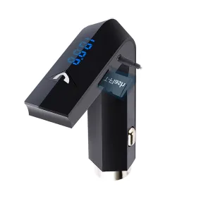 Car Handsfree Wireless Bluetooth FM Transmitter MP3 Player USB Safety Hammer