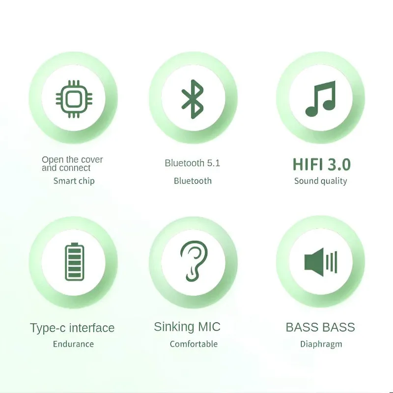 CARE CASE® A31 LED Display Earbuds