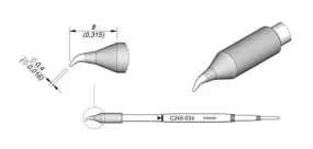 Cartridge Bent Ø 0.4 S1-10PK
