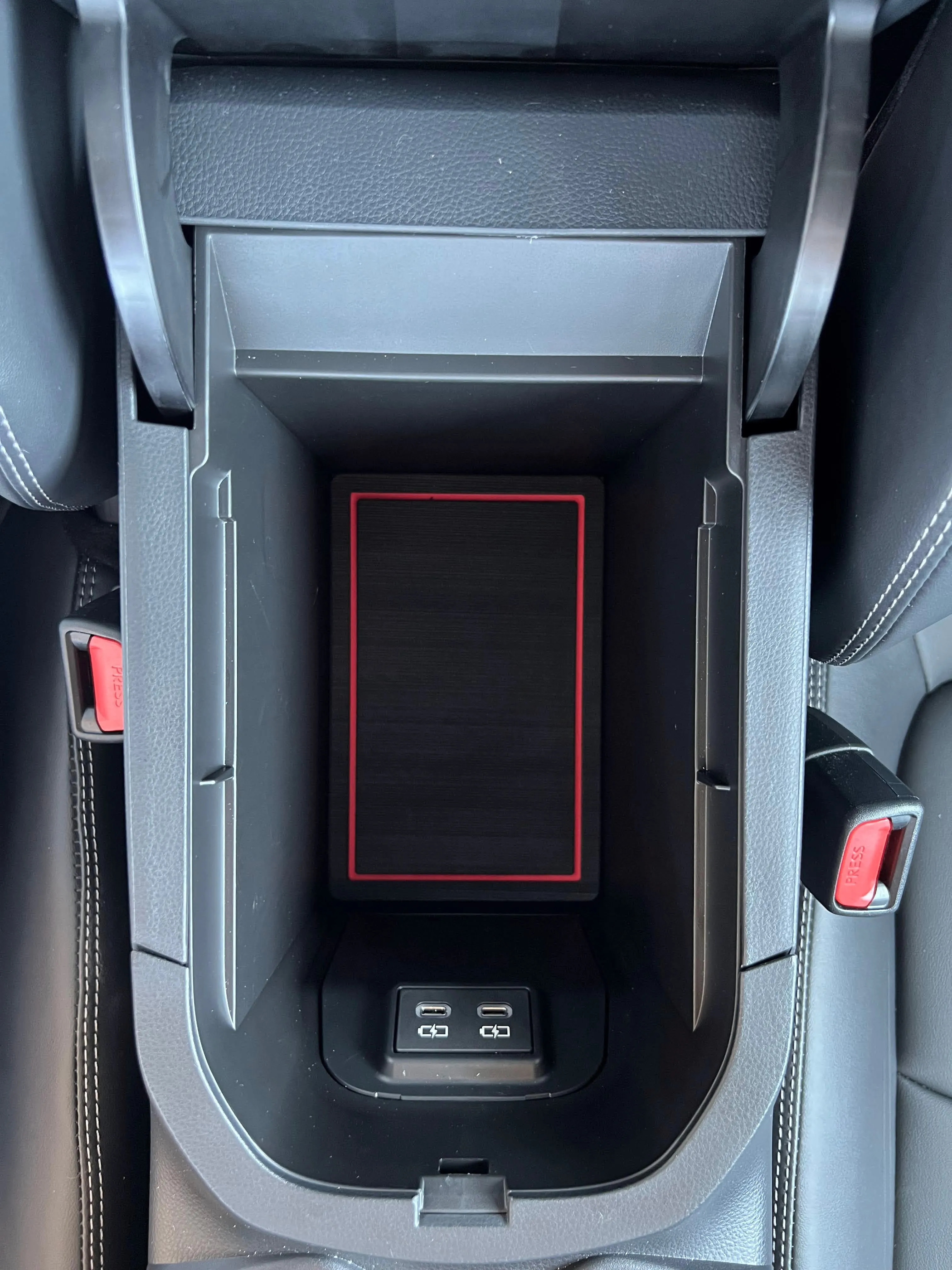 Center Console Compartment Foam Inserts Fits 2019-2024 Toyota Rav4